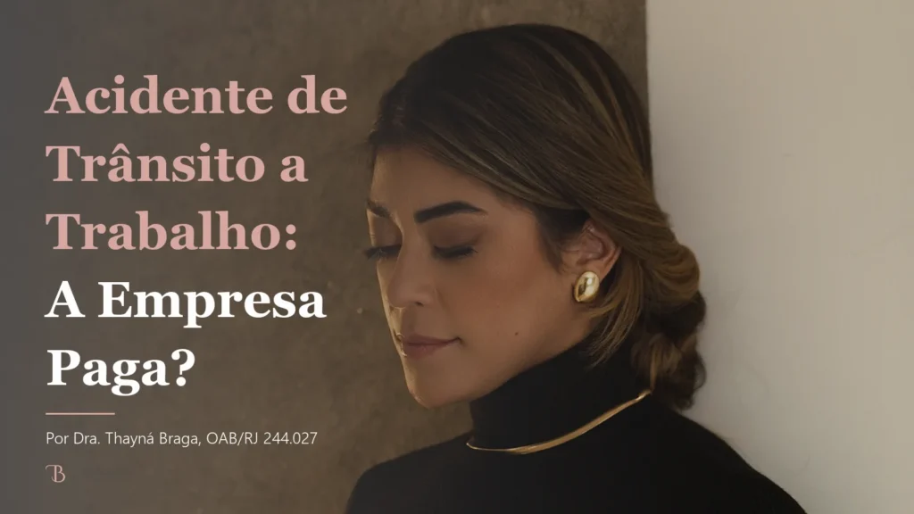 Acidente de Trânsito a Trabalho: A Empresa Paga?